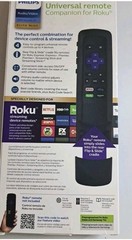 Philips Elite Plus SRP2024R/27 Four Device Universal Remote Control For Roku