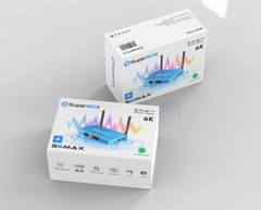 BLUE WIFI Superbox S6 MAX TV Box Factory delivery on the Service guarant 2026
