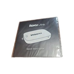 Roku Ultra (4660X2) 4K Streaming Media Player/ WITH Remote NO headphones.