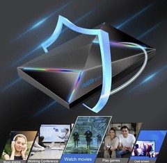 Android TV Box 14.0,R69PLUS 4GB RAM 32GB ROM Android 14 Box,Cpu Allwinner H728 &