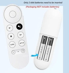 NEW Chromecast with Google TV (4K) – Snow (REMOTE ONLY)