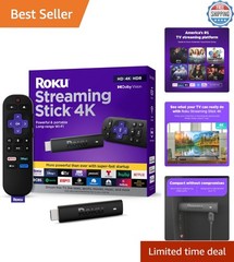 4K Streaming Stick with Dolby Vision & Voice Control – Free Live TV Included