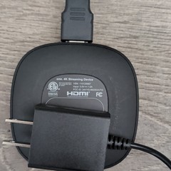 onn. ONN 4K Android Streaming Device HDMI Media Streamer, Black (Used)