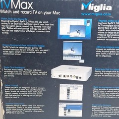 Miglia TV Max TVM03 USB 2.0 Analog Unit for Mac TVMax Tuner Capture Elgato EyeTV