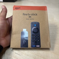 Amazon Fire TV Stick 4K Ultra-Cinematic Streaming HDR, 8 GB, Wi-Fi 6 Control NEW