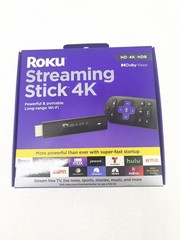 Roku Streaming Stick 4K/HDR/Dolby Vision Streaming Device with Roku Voice Remote