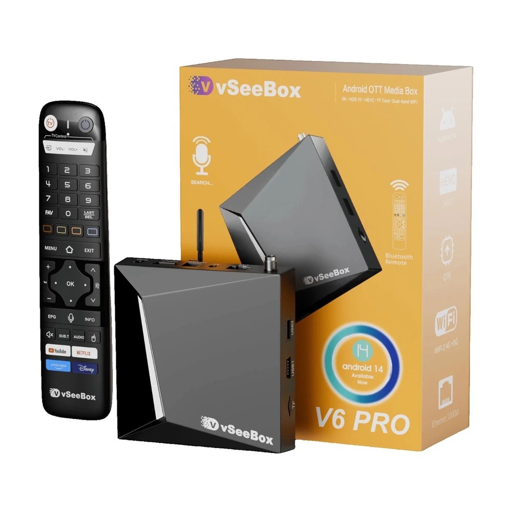 Brand New vSeeBox V6 Pro Authorized Dealer Same Day FAST SHIP
