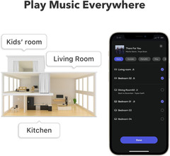 Pro Airplay 2 Receiver, Google Cast Audio, Wifi Multiroom Streamer, Compatible w