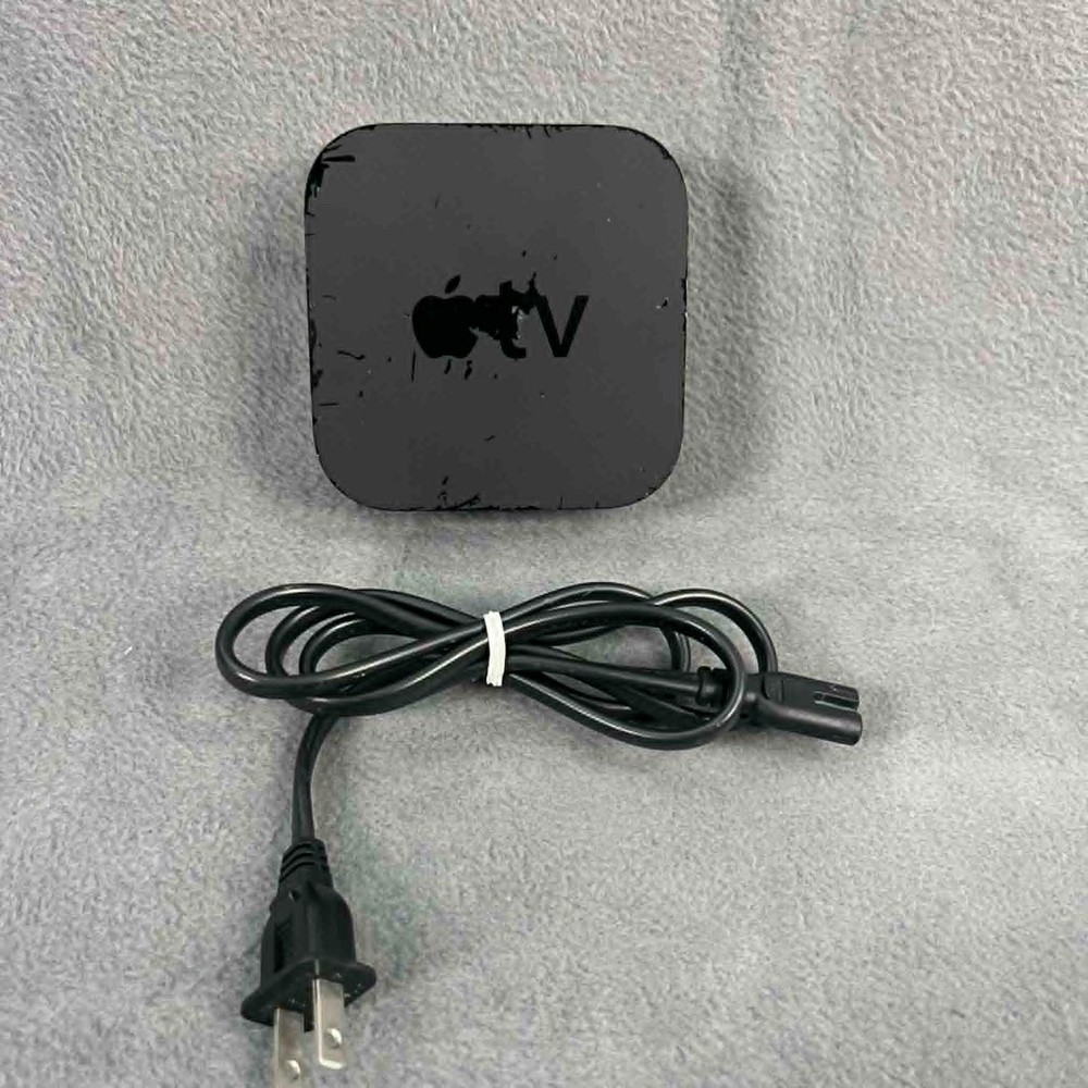 Apple TV HD 4th Gen A1625 2GB RAM 32GB w/Power Cord – No Remote