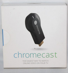 Google Chromecast Streaming Media Player HDMI USB Black UNTESTED #5
