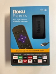 Roku Express HD Streaming Media Player – Black
