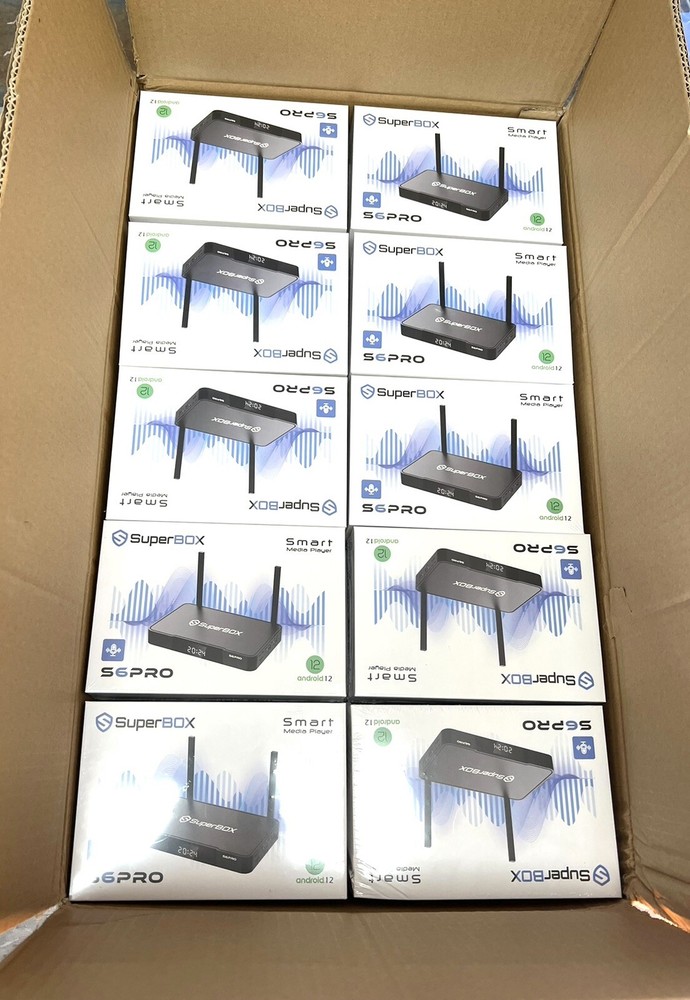 NEWLY RELEASED 2025 SuperBox S6 PRO With Dual Band WiFi, Quad-Core Processor