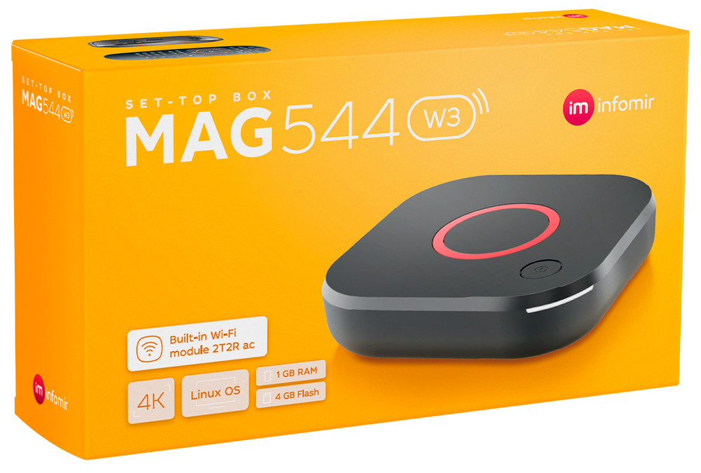 Brand NEW 2023 ORIGINAL MAG544W3 / 600Mbps built-in DUAL WiFi 5G 4K LINUX