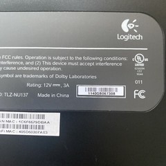 Logitech Revue D-R0001 Black Wireless Wi-Fi HDMI with Google TV Media Streamer