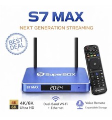 SuperBox S7 Max L@@K Free $25.00 Visa Card