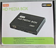 TGE Mini HD MEDIA BOX 1080p Video*Audio*Pictures*Subtitles Opened Box BRAND NEW