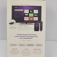 ROKU Express HD streaming media player, NEW UNOPENED