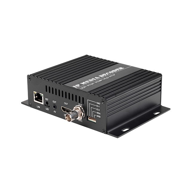 H9120D H.265 H.264 HEVC UHD 4K SRT RTSP RTMP HTTP Ip to HDMI BNC Stereo Audio HD