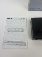 RCA Digital TV Converter Recorder DTA880 HDMI Complete W/ Remote, AV Cables