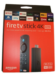 New in Box: AMAZON FIRE TV Stick 4K MAX Wi-Fi 6 16GB Dolby Vision & Alexa 4 K