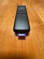 Roku Basic Streaming Media Player Remote Control with Purple Tag