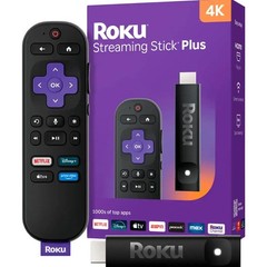 Roku 3830R Streaming Stick Plus 4K HDR with Voice Remote