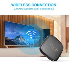 X88 PRO S Android 10.0 TV BOX H616 2.4G&5G Fast WiFi Support 4K 6K 3D Bluetooth
