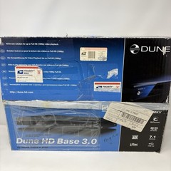 DUNE HD Base 3.0 Network Media Player w/ Remote – Fully Tested, Works Great
