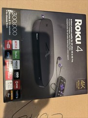 Roku Ultra 4K/HD/HDR Streaming Media Player with JBL Headphones 4661R- Black