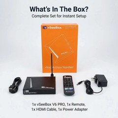 New 2026 VSEEBOX V6 Pro AUTHORIZED DISTRIBUTOR Free Overnight Shipping!