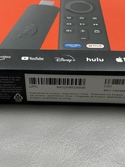 Amazon Fire TV Stick 4K (2nd Gen) Streaming Dongle Wi-Fi 6 Alexa Black HDR