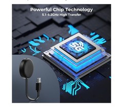 Adaptador inalámbrico HDMI, 1080P,iOS/Android/Windows/Mac a HDTV/Monitor
