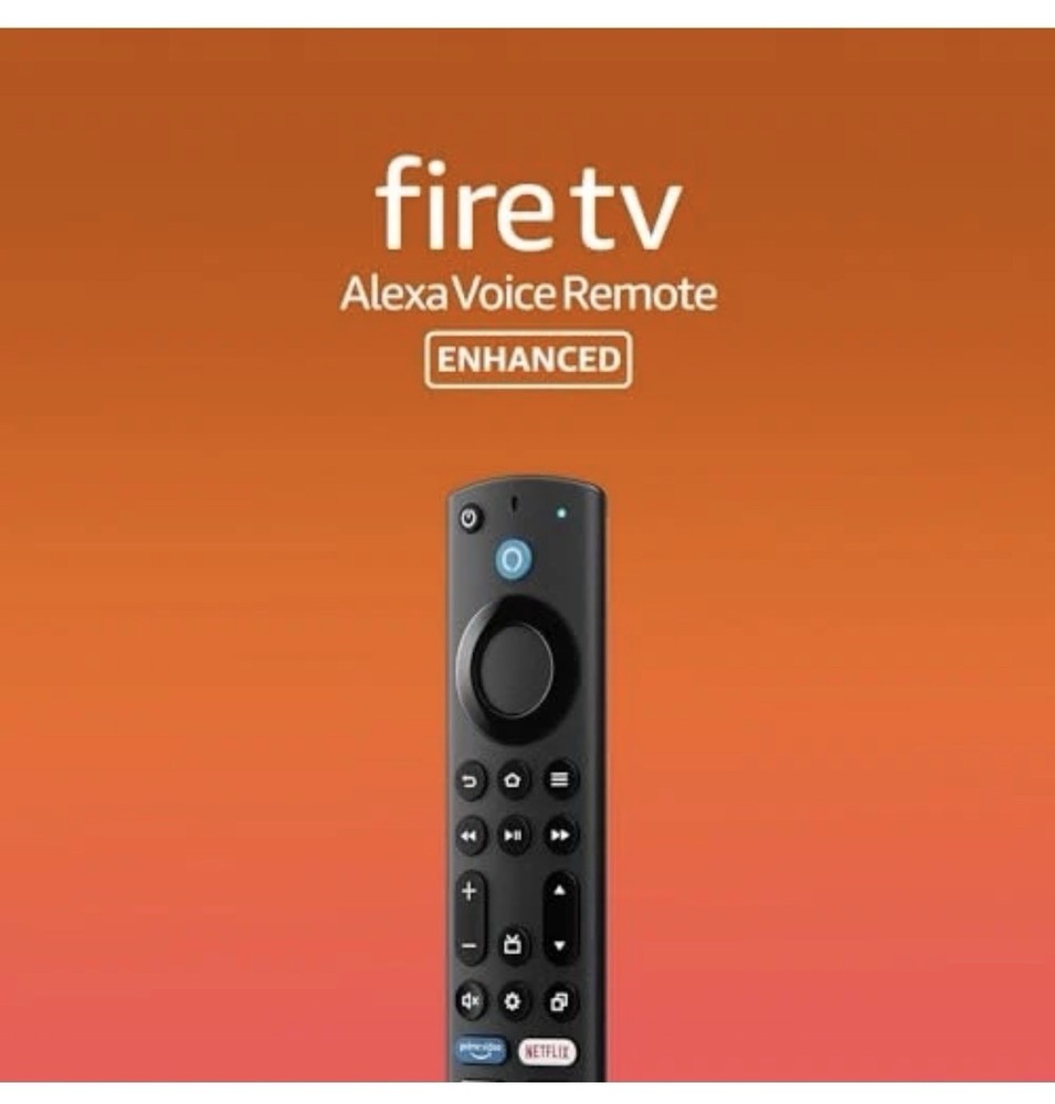 AMAZON ALEXA VOICE REMOTE ENHANCED FOR AMAZON FIRE TV OMNI SERIES 4 – BLACK OEM
