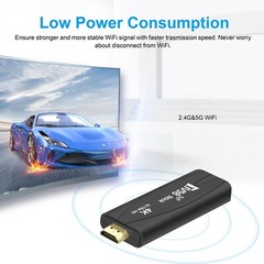 4K HD Android TV Stick: Quad Core Power, 4GB RAM, 32GB ROM, Dual-Band WiFi