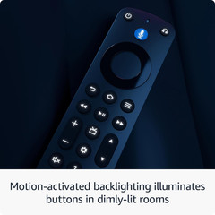 Fire TV Alexa Voice Remote Pro (Newest Model) with Remote Finder, TV Controls, a