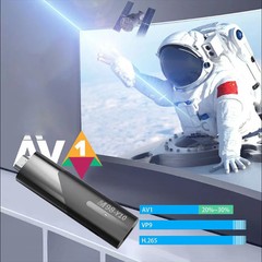 M98-Y10 Allwinner H618 Quad-Core ARM Cortex A53 6K HD Android TV Stick, 2GB+16G