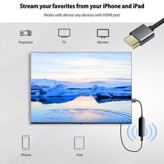 lulaven Wireless HDMI Adapter for Standard Mirroring (Not Support HDCP)