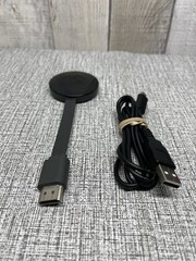 Google Chromecast NC2-6A5 3rd Gen Media Streaming Device w/ Power Cable