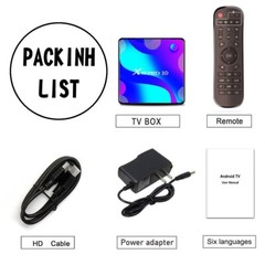 X88 Pro 10 Android 11.0 16G+2G Tv Box 4K Rk3318 Wifi Bt Media Player 100M #8