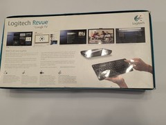 Logitech Revue Google TV IR0001 + K700 Keyboard Untested, Parts Only