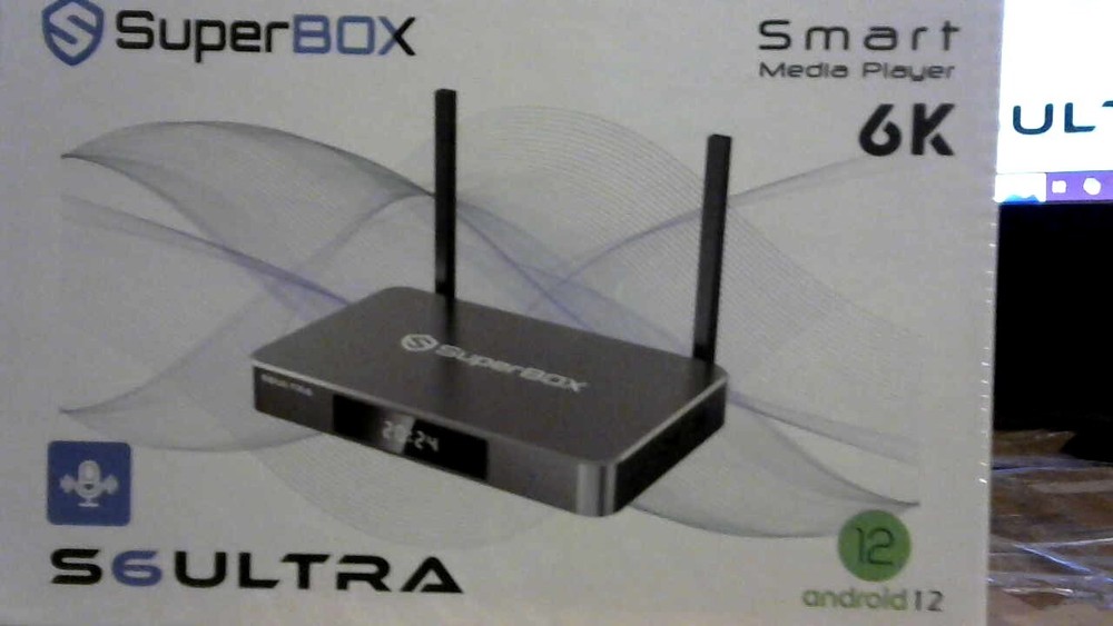 SUPERBOX S6 ULTRA 6K 4G RAM+128G Wi-Fi 6 Time Shift BRAND NEW FREEE SHIPPING
