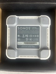Sonos Bridge Wireless HiFi System White w/ OEM Power Supply Cable Tested Working