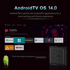 2025 New Q7 Smart TV Box Android14 Allwinner H313 8G + 128GB ROM Dual-Band Wif