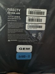 DirecTV Gemini 4K Client Wired Kit C71KW-400