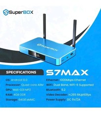 New SUPERBOX S7 MAX – Android Streaming -USA SELLER- Same Day Shipping
