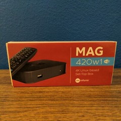 MAG 420 W1 Mag 420W1 4K Built-In Wifi & HDMI Cable (The Evolution of Mag 322)