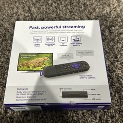 Roku Streaming Stick 4K/HDR/Dolby Vision Streaming Device with Roku Voice Remote