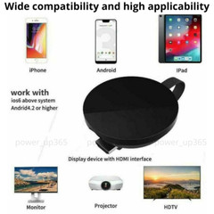Wifi Wireless HDMI Mirror Screen Display Adapter Miracast Dongle For HD 1080P TV