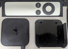Apple TV 3rd Generation Model A1469 WITH Power Cable, Remote, Wall Mount