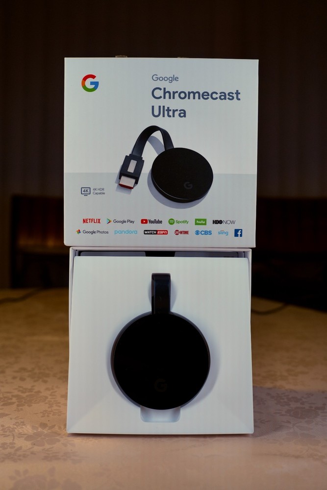 Google Chromecast Ultra 4K HDR Streaming Device Tested Factory Reset Works READ